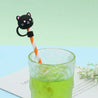 1/3Pcs Straw Toppers Straw Cover Cap Kitchen Beverage Cleaning Accessories Cartoon Bottle Stopper in Glass Cup Drinkware Dining