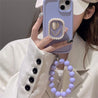 Korean Cute Candy Acrylic Beaded Phone Chain Lanyard for Iphone Women Girl anti Lost Phone Case Strap Charm Jewelry Accessories