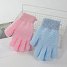 Exfoliating Bath Gloves for Shower - Deep Exfoliating, Body Scrub Shower Scrubber, Shower Exfoliating Gloves for Women & Men