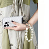 Instagram'S New Mobile Phone Strap Wrist with High Appearance Pearl Handmade Beaded anti Loss Strap Phone Chain