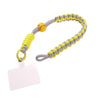 New Braided Mobile Phone Lanyard Strap Hanging Chain Ring Cord with Patch Wrist Strap Cell Phone Holder Detachable Rope Keychain